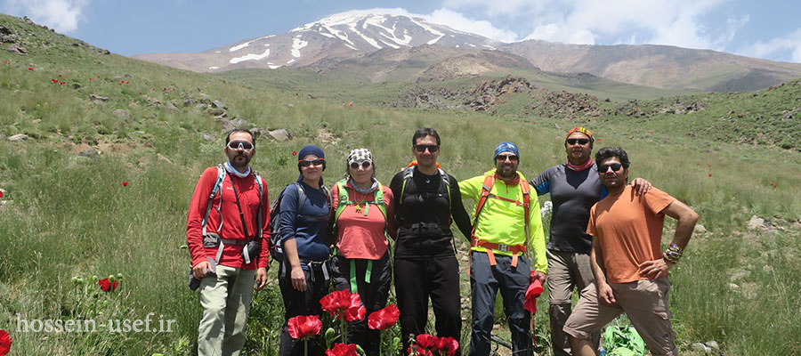 صعود قله دماوند از مسیر جنوبی - تیر 1403