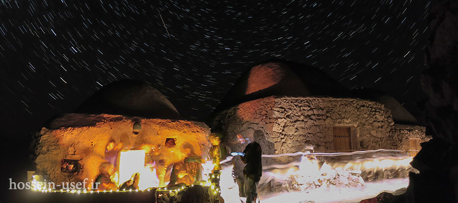 آسمان شب اشین